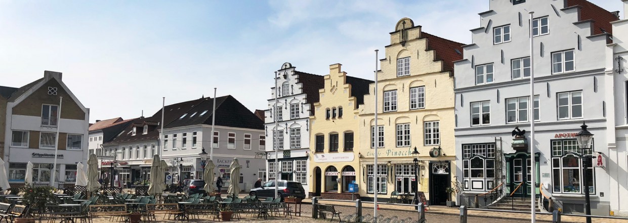 Treppengiebelhäuser in Friedrichstadt