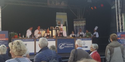 Show-Kochen auf der Bühne
