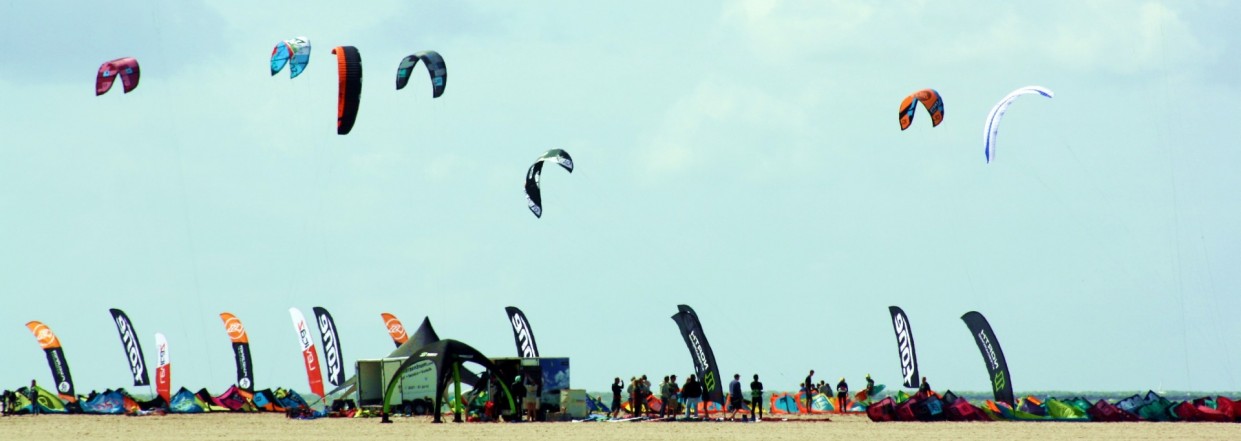 Kitesurftestveranstaltung in St. Peter-Ording